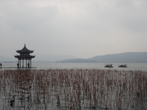 West Lake in Hangzhou, one of the most beautiful places I have ever seen. 